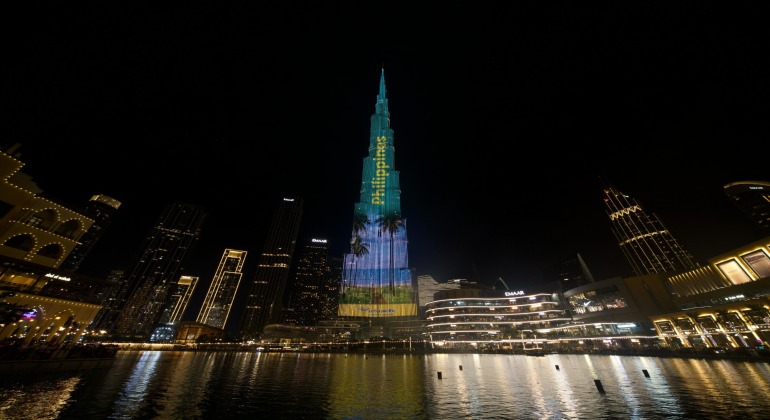 Cebu Pacific showcases Philippines on Dubai’s Burj Khalifa